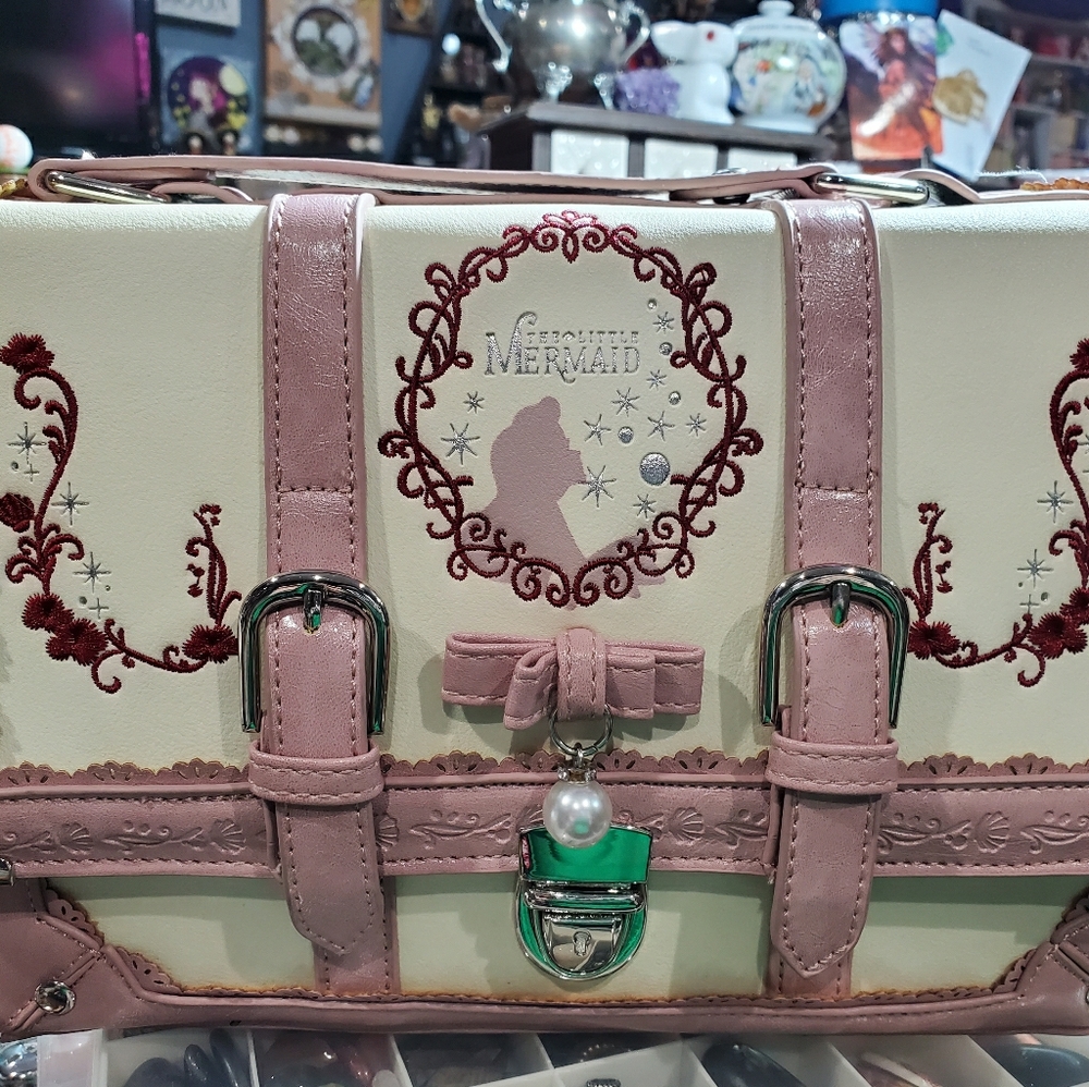 Little Mermaid Ariel book bag backpack purse